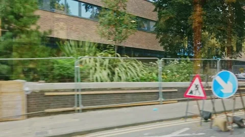Newcastle Upon Tyne inside Bus view Stock Footage 162864032