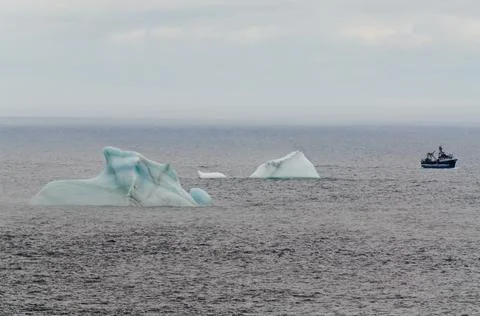 Newfoundland coast Stock Photos