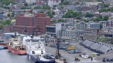 Newfoundland St. Johns Stock Footage 175835358