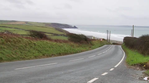 Newgale Bay Stock Footage 32983462