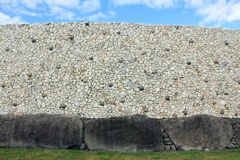 Newgrange and Knowth Stock Photos