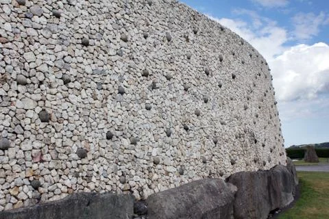 Newgrange and Knowth Stock Photos