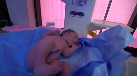 Newly born Baby Stock Footage 68859588