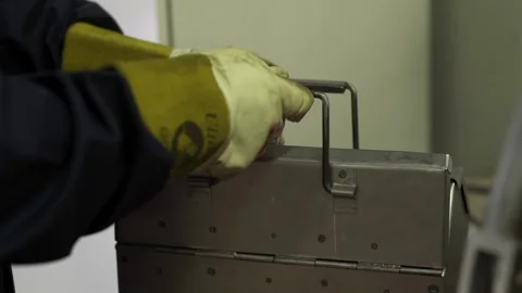 Newly made toolbox in the warehouse Stock Footage 151427235