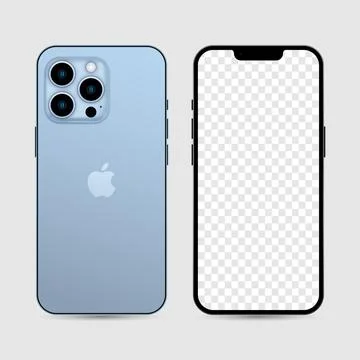 Newly released iphone 13 pro Stock Illustration