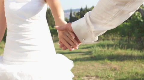 Newly Wedded Husband Stock Footage 49497991