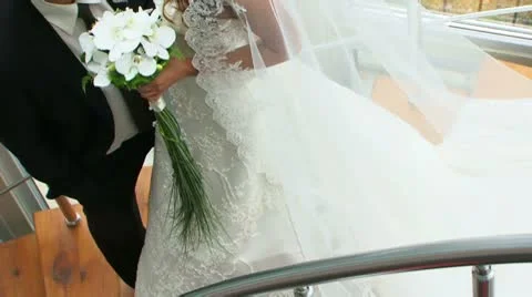 Newlyweds Stock Footage 8853056
