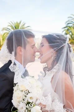 Newlyweds Stock Photos