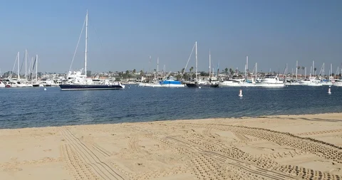 Newport Beach Stock Footage 102244317