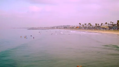 Newport Beach timelapse 5 Video stock 83149526