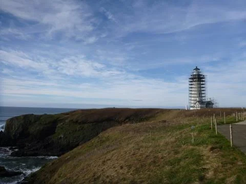 Newport Oregon Lighthouse Stock Photos