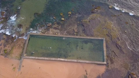 Newport pool Stock-Footage 122064991