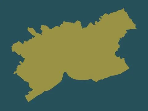 Newport, Wales - Great Britain. Solid color shape Illustrazione stock