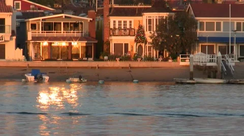 Newport - Water Reflection Video stock 569412