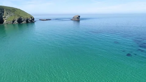 Newquay Beach - Cornwall - 4 Stock Footage 166496431