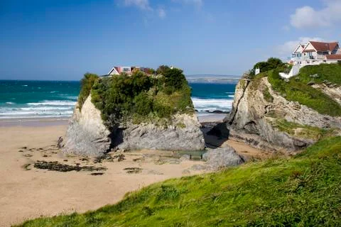 Newquay - Cornwall - England Stock Photos