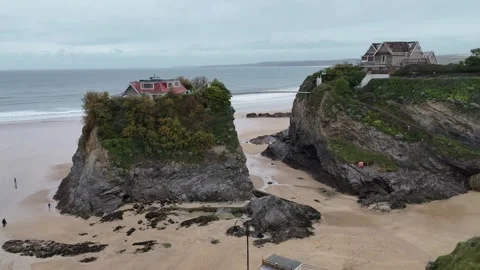 Newquay Cornwall Stock Footage 328580196