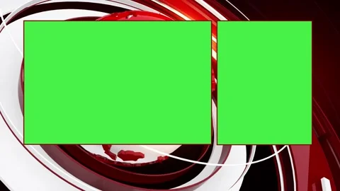 News 2 Window Screen-III Stock Footage 146061761