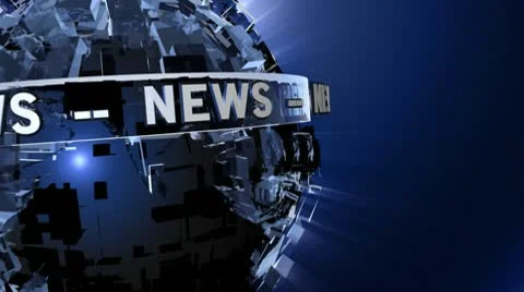 News Abstract Background Stock Footage 10709212