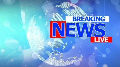 NEWS, animation intro Stock-Footage 76205578