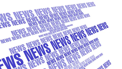 News background breaking news global report white background news text Stock Footage 271279354