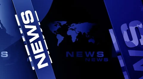 News  background ( series 7 version 3 ) " Think Different " Stock Footage 7768432