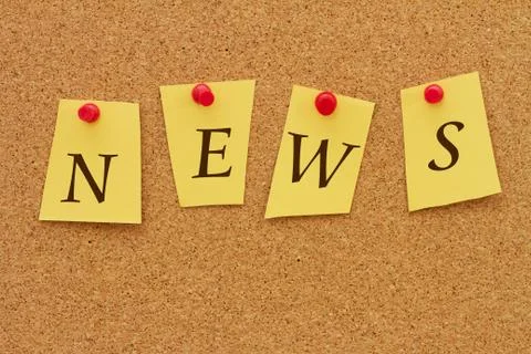 News board Stock Illustration