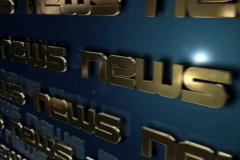 News in bold text Video stock 576697