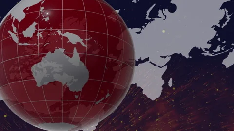 News Broadcast Background Stock Footage 132555872