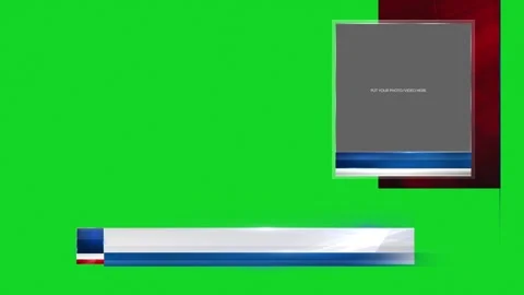 News broadcast background, news report split screen Stock Footage 311799663