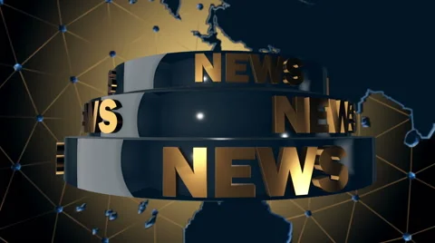 News broadcast Stock Footage 60613954