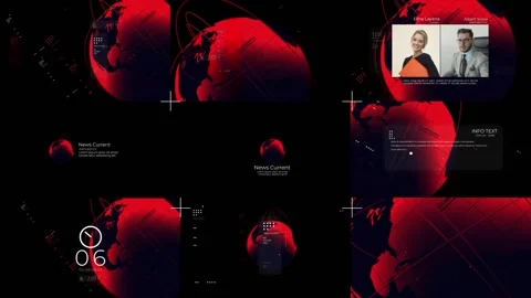 News Broadcast Pack Stock After Effects