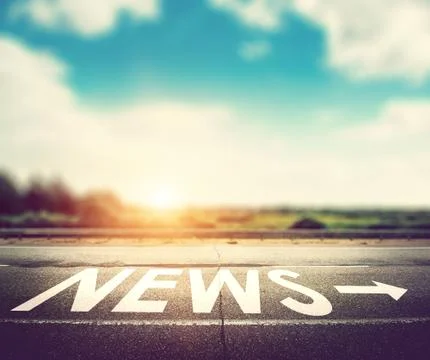 News concept background Foto stock