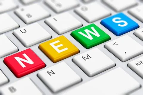 News concept Stock Illustration