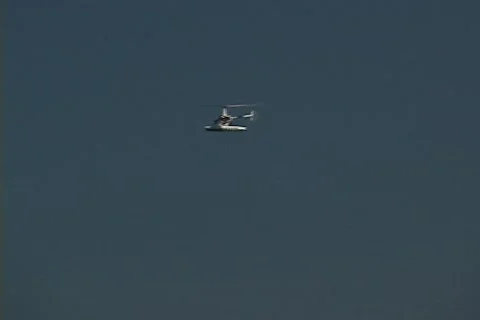 News Copter Stock Footage 81353