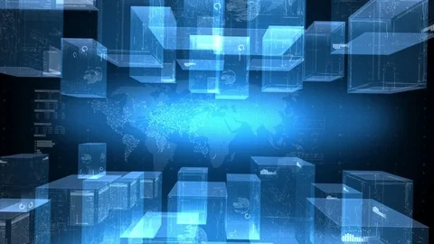 News digital background. Broadcast Graphics. Stock Footage 73389856