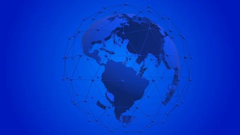 News earth animation Stock Footage 125054701