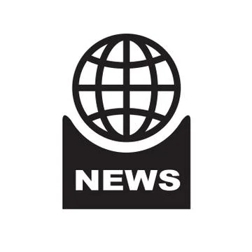 News file icon Stock Illustration