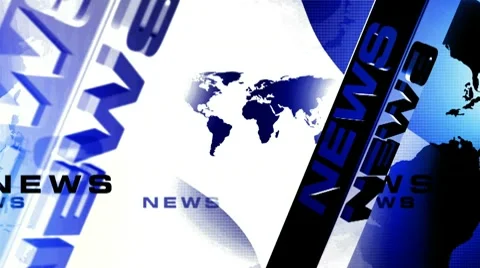 News generic background 9 Stock Footage 10770277