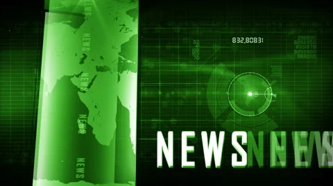 News generic background green Stock Footage 47196083