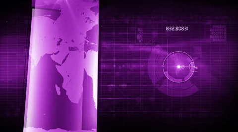 News generic background Purple LOOP Stock Footage 47192978