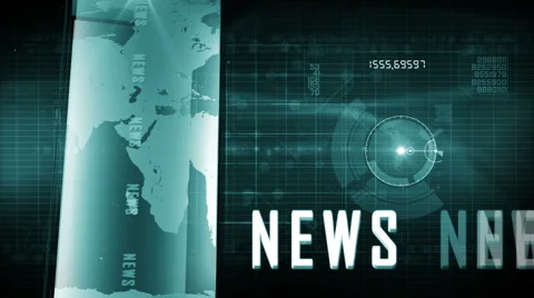 News generic background space green Stock-Footage 47197268