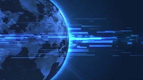 News Globe Background Stock Footage 166913763