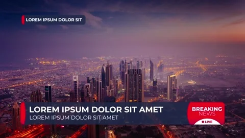 News Hour Lower Third MOGRT Template Stock After Effects