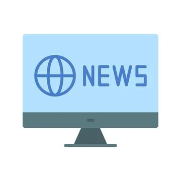 News icon vector image. Stock Illustration
