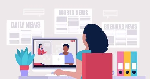 News Stock Illustration