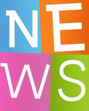News labels Stock Illustration