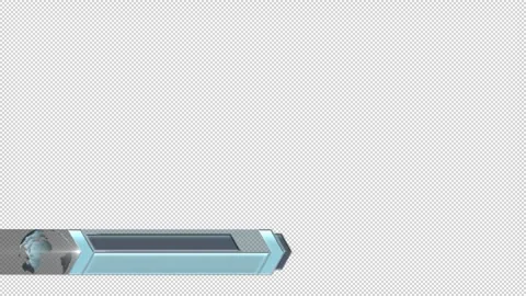 News Lower Third Video stock 249315916