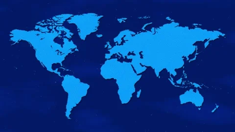 News Motion Background With World Map 스톡 동영상 344382518