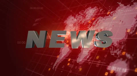 News Opening 3D Motion Graphics World Ma... | Stock Video | Pond5